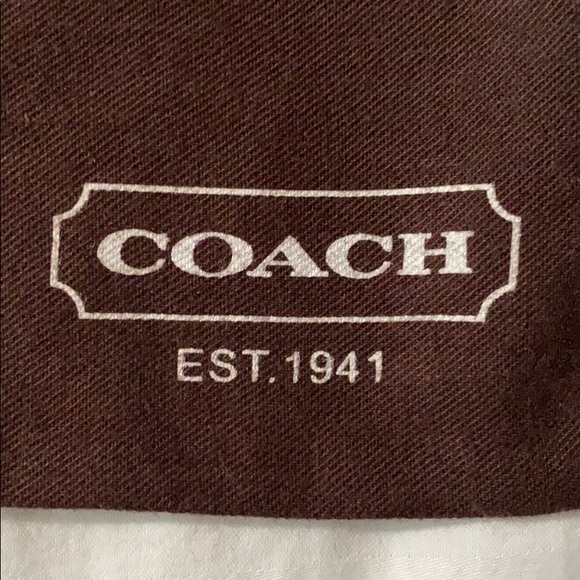 Small Brown hobo shoulder Coach bag Vintage - Picture 5 of 5